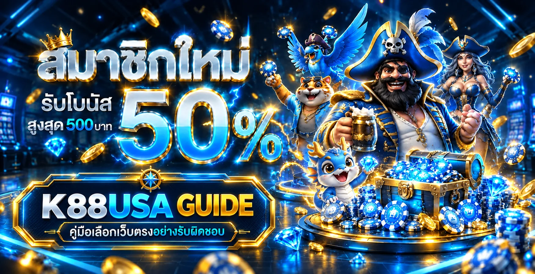 K88USA เว็บตรง | เช็กก่อนสมัคร ฝากถอน และรับโบนัส